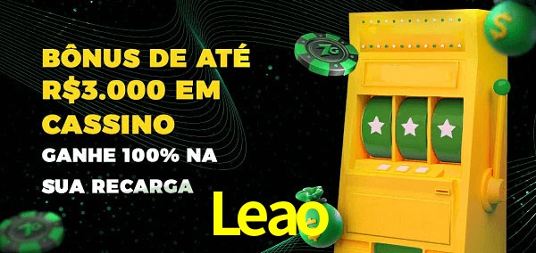 Leao melhor bônus de depósito